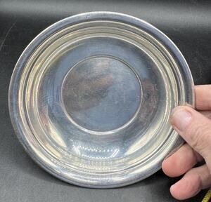 Vintage Authentic Cartier Sterling Silver Bowl Bonbon Candy Dish